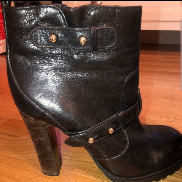 Tory Burch brown booties! - Picture 1 of 4